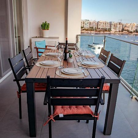 Seafront Two Bedroom Apartment Saint Julian's 외부 사진